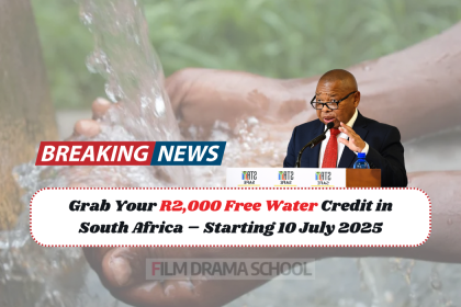 R2,000 Free Water Credit