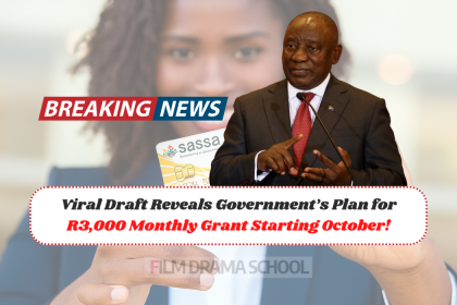 R3,000 Monthly Grant Starting October