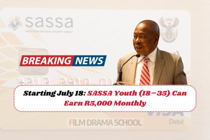 Starting July 18: SASSA Youth (18–35) Can Earn R5,000 Monthly