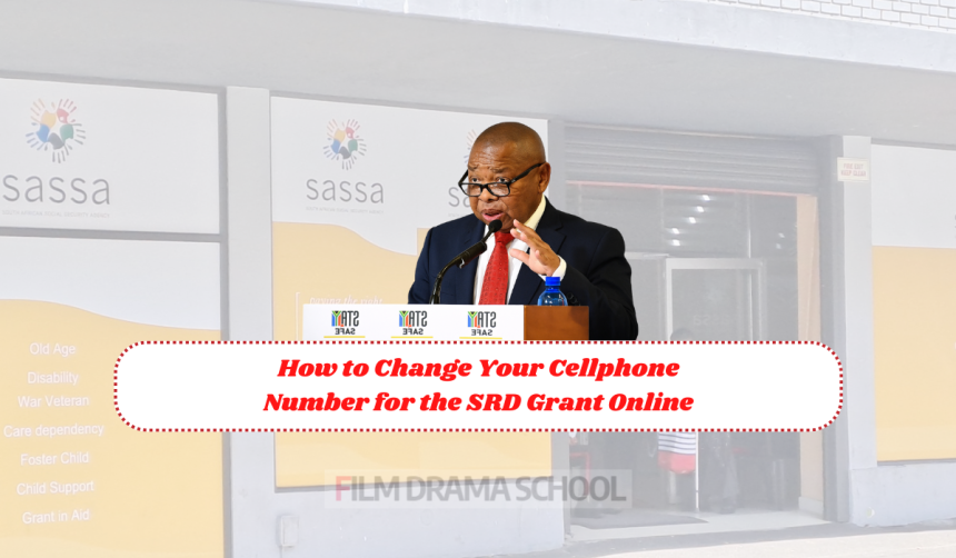 How to Change Your Cellphone Number for the SRD Grant Online?