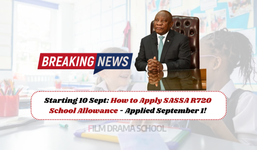 How to Apply SASSA R720 School Allowance