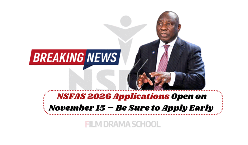 NSFAS 2026 Applications