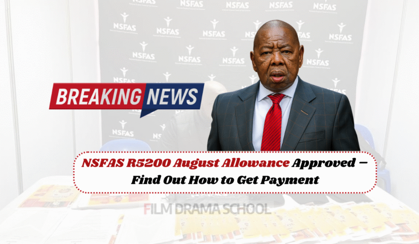 NSFAS R5200 August Allowance